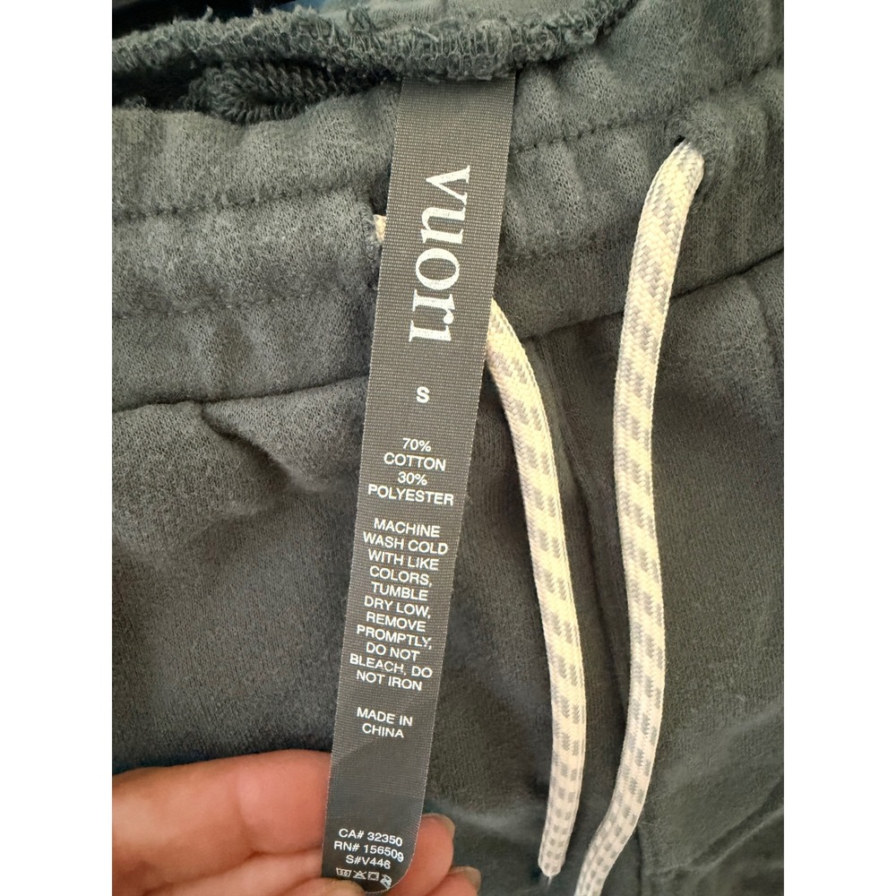 Vuori Mens Ponto Performance Sweatpants Gray Blue Joggers - Picture 6 of 6